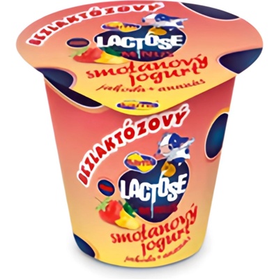 Tami Bezlaktózový smetanový jogurt jahoda+ananas 150 g