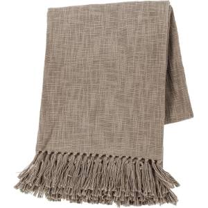 Tiseco Home Studio Памучно одеяло 130x160 cm Slub - Tiseco Home Studio (3453TAUPE)