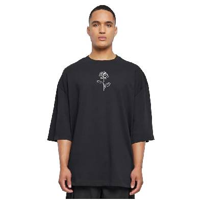 Тениска Mc clothes Spring Rosespring Rose Huge 3/4 sleeve T-shirt - Black (Black)