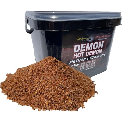 Starbaits Krmítková Zmes Method & Stick Mix 1,7kg Hot Demon