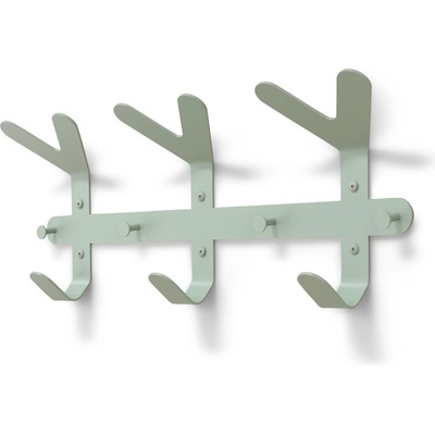 Spinder Design Сиво-зелена стоманена стенна закачалка 66 cm Frondo - Spinder Design (GW051-33)