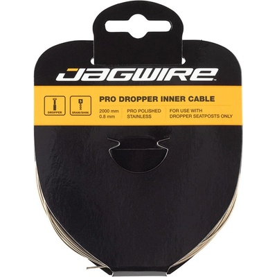 Jagwire Dropper Inner Cable Pro Polished Stainless 0.8 x 2000 mm