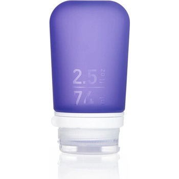 humangear GoToob+ Силиконова бутилка за пътуване / контейнер 74 ml лилаво (072716)