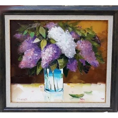 Натюрморт с люляци