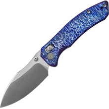 Miguron Knives Norsa 3.07 Elmax satin blade,Lightning strike finish, Ti handle MGR634ARB