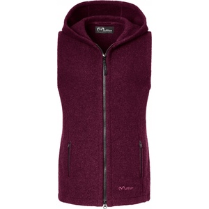 Mufflon Дамски вълнен елек Mufflon Women's Momo Merino vest - Berry (132-0619-0213)
