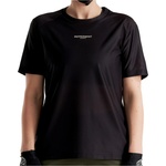 PEPPERMINT Дамска фланелка с къс ръкав за колоездене PEPPERMINT Women's Trail Short Sleeve Jersey Cycling jersey - Black (156-2718-0114)