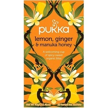 Pukka Lemon Ginger Manuka Honey BIO 20 x 2 g