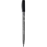 STAEDTLER Флумастер Staedtler Pigment Brush 371, черен 99 (31656-А-ЧЕРЕН)