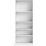 Tvilum Бял шкаф за книги 79x203 cm Basic - Tvilum (71777P49)