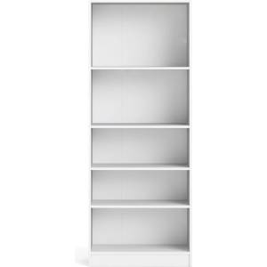 Tvilum Бял шкаф за книги 79x203 cm Basic - Tvilum (71777P49)