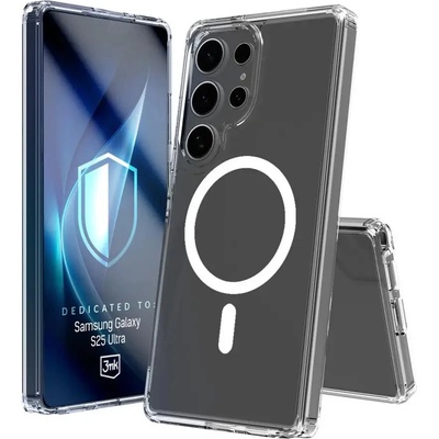 3mk Protection 3mk Armor MagCase за Samsung Galaxy S25 Ultra - прозрачен (5903108658645)