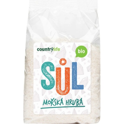 COUNTRY LIFE Soľ morská hrubá BIO 1 kg