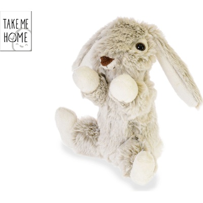 Mikro trading Take Me Home - Zajačik plyšový - 14 cm - sediaci