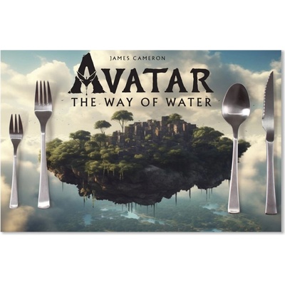 Sablio Prestieranie Avatar The Way of Water Lietajúce mesto 40x30cm