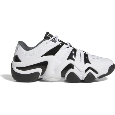 adidas Баскетболни кецове Adidas Men's Crazy Low Basketball Trainers - Ftwr White