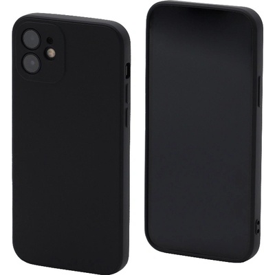 FixPremium Rubber iPhone 12 a 12 Pro čierne