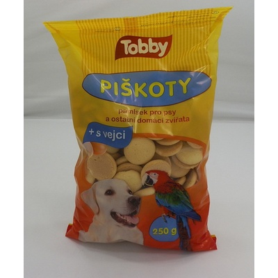 Tobby Piškoty 250 g – Zboží Mobilmania