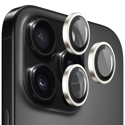 Blueo Протектор камера за iPhone 14 Pro / iPhone 14 Pro Max - Оригинален протектор за обектив с метална рамка - Златист