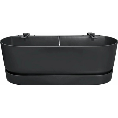 elho Kvetináč greenville easy balcony 52 cm - living black