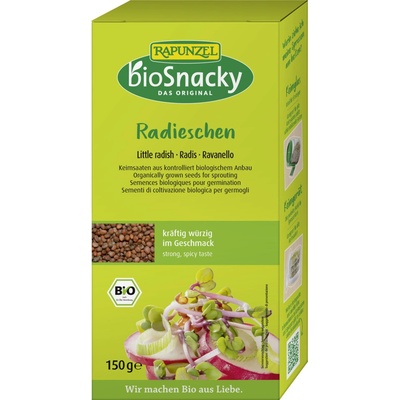 Rapunzel Ředkvička semínka bio BIO VEGAN 1 ks 150 g