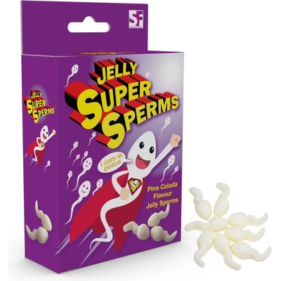 Spencer & Fleetwood Jelly Super Sperms Pina Colada Flavour – Zboží Mobilmania