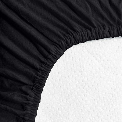 Chanar Prestieradlo Jersey Lux čierne 180x200