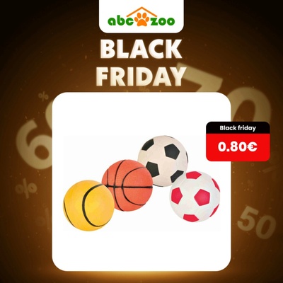 Trixie Hračka lopta guma plávajúca 5,5 cm