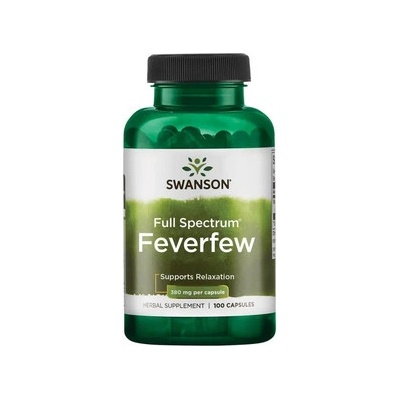 Swanson Feverfew 380 mg 100 kapslí