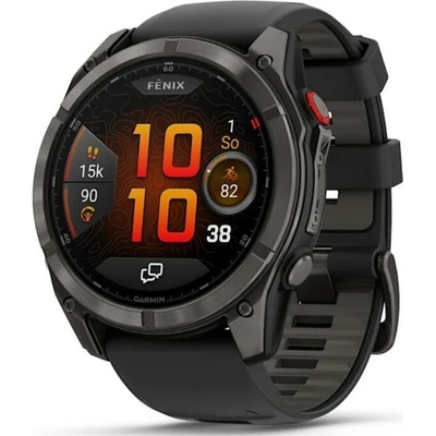 Garmin Fenix 8 PRO 51mm AMOLED Sapphire Black/Pebble Grey 010-03199-01 – Hledejceny.cz