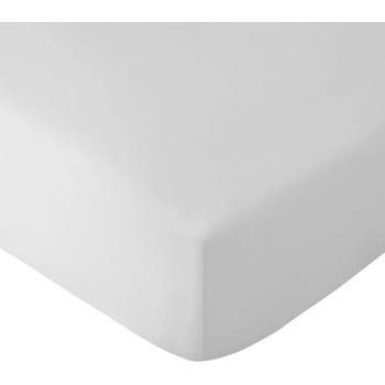 Catherine Lansfield Бял стреч чаршаф 150x200 cm So Soft - Catherine Lansfield (BD/58232/W/KFD/WH)