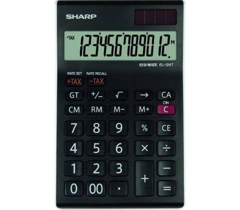 Sharp Kalkulačka EL 124TWH