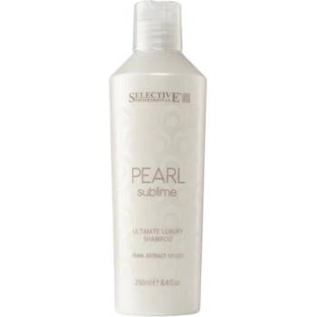 Selective Professional Подхранващ шампоан за луксозен блясък Selective Pearl Sublime Ultimate Luxury Shampoo Шампоан