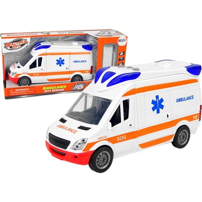LEANToys Interaktivní ambulance s nosítka a s efekty – Hledejceny.cz