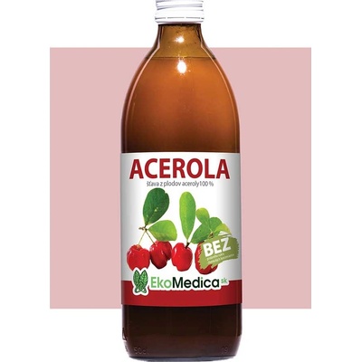 EkoMedica Acerola přírodní šťáva 0,5 l