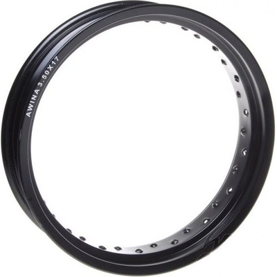 AWINA 17x3,50 hliníkový ráfik kolesa SUPERMOTO čierny