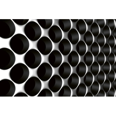 DIMEX ART Флизелинов фототапет 3d алуминиева абстракция 375 x 250 см