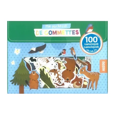 100 samolepek de la montagne