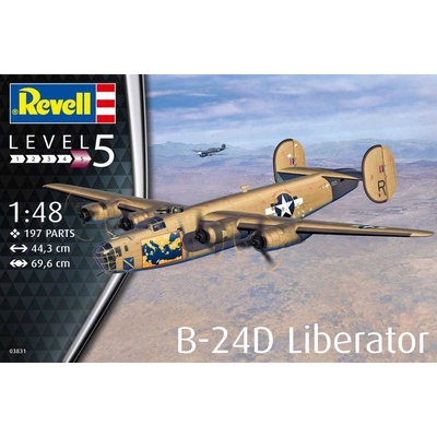 Revell B-24D Liberator Plastic ModelKit 03831 1:48