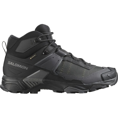 Salomon Мъжки туристически обувки Salomon X Ultra 5 Mid GORE-TEX Walking boots - Black / Asphalt / Castlerock - размер 42 2/3 (EU) (019-1251-0315)