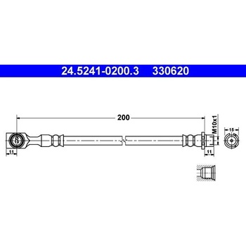 Brzdová hadica ATE 24.5241-0200.3