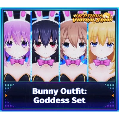 Neptunia Virtual Stars - Bunny Outfit: Goddess Set