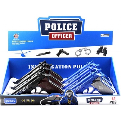 Mac Toys policejní pistole s odznakem