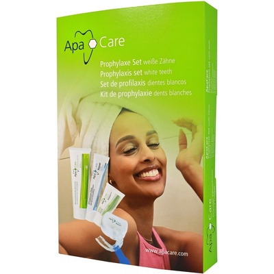 ApaCare Prophylaxy Set ApaCare Remineralising 75 ml + ApaCare Repair zubní gel 30 ml + ApaCare Professional Home bělicí 25 ml