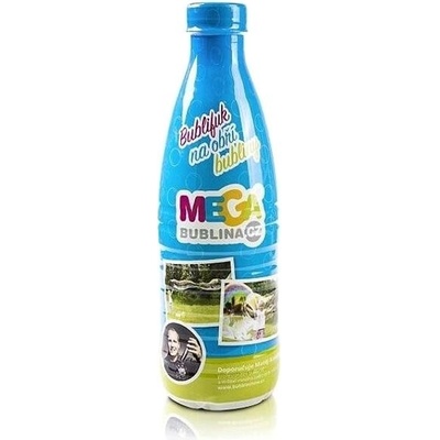 MEGABUBLINA bublifuk na veľké bubliny bublinková zmes 1 liter