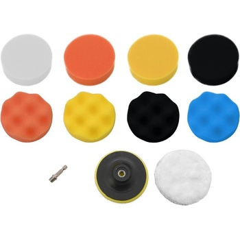 Compass Leštící kotouče s unašečem 10 cm 10 ks
