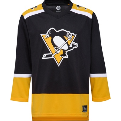 FANATICS PITTSBURGH PENGUINS HOME VALUE JERSEY Černá Žlutá Bílá