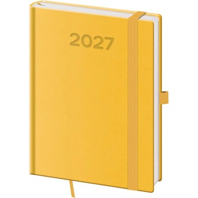 Print Pop B6 Denní 2027 žlutý