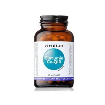 VIRIDIAN Nutrition curcumin Co-Q10 60 kapsúl