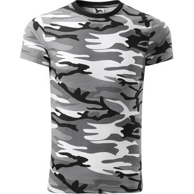 MALFINI Malfini camouflage 144 / Камуфлажна унисекс тениска - камуфлажно сива s (1443213)